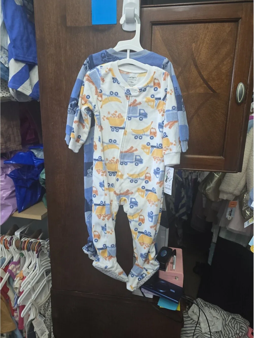 18m brand new fleece pajamas from carter's item.24G4